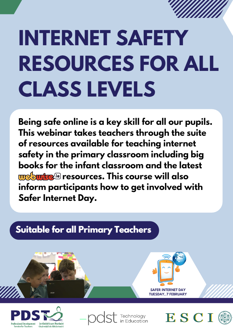 Internet Safety Resources for all class levels